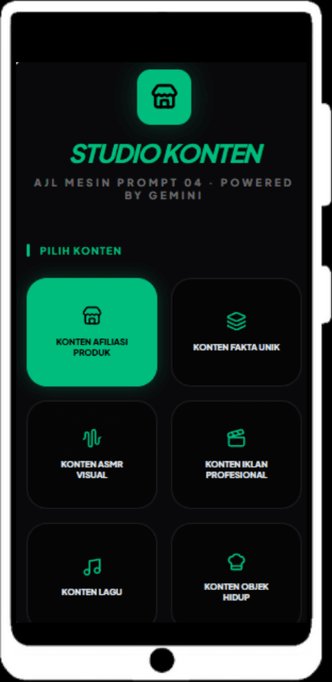 Preview Studio Konten AI